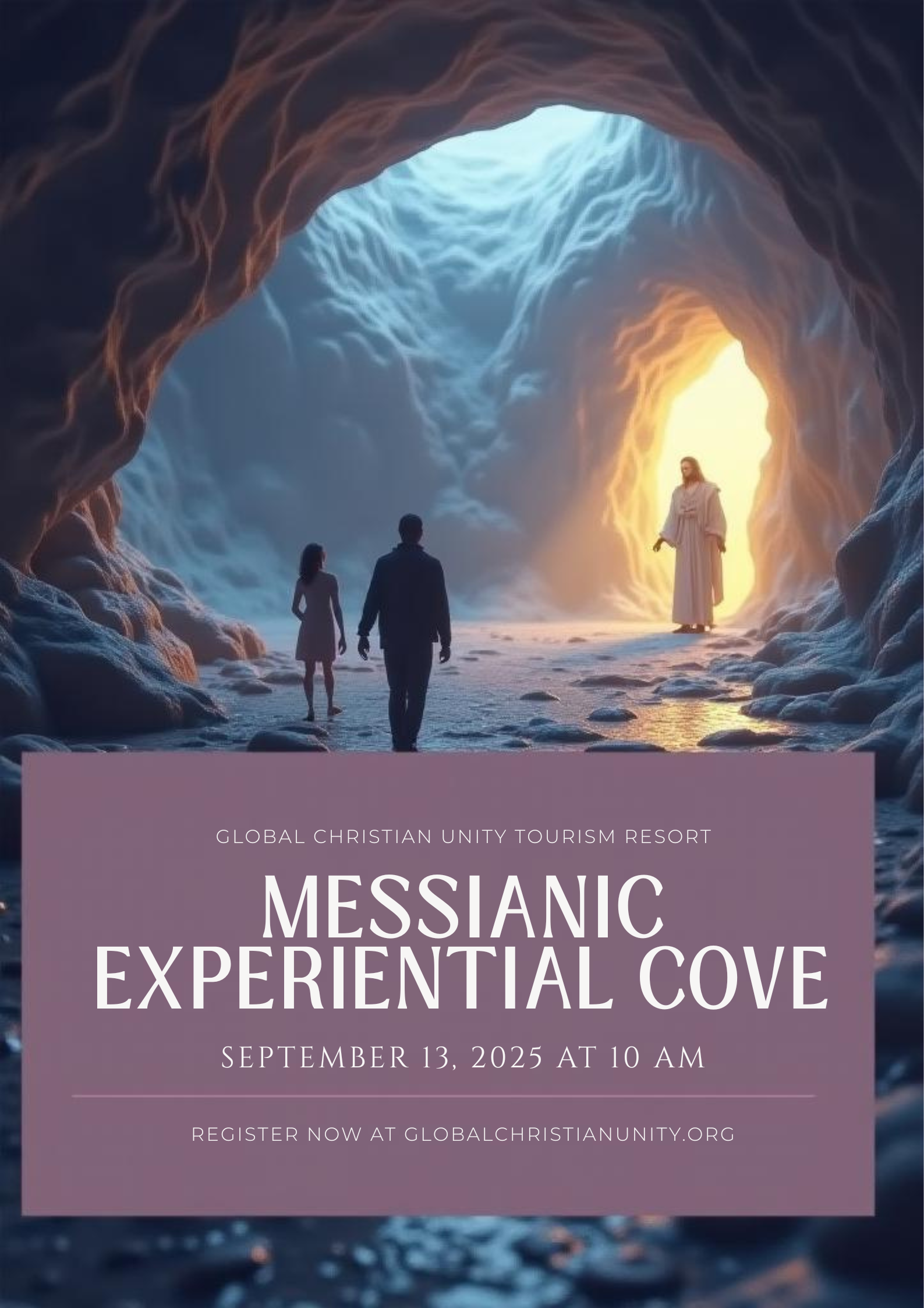 poster messianic experiential cove